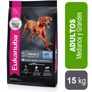 EUKANUBA ADULT LARGE BREED 15KG